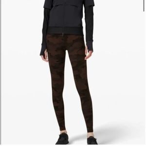 Lululemon Swift Speed High-Rise Tight 28" Heritage 365 Camo Brown Earth Multi